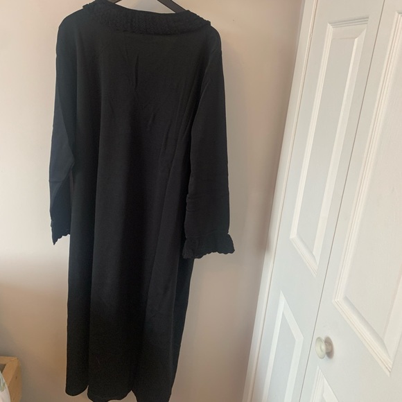 NWT / RED /  Long Sleeve /  Midi Dress / Ruffle Detail - Picture 7 of 7